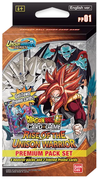 Dragon Ball Super CG: Premium Pack Set 01 (PP01): Rise of the Unison Warrior