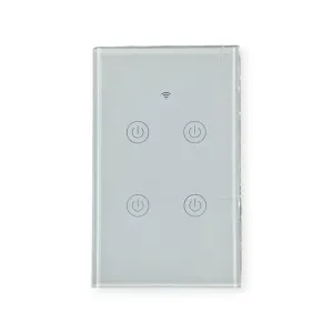 DS Wifi Switch 4 Lever White SWS-121-4
