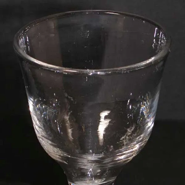 Early Double-Series Opaque Twist Stem Wine/Cordial Glass