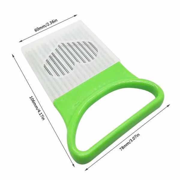 Easy Cut Onion Holder Fork Plastic Vegetable Slicer