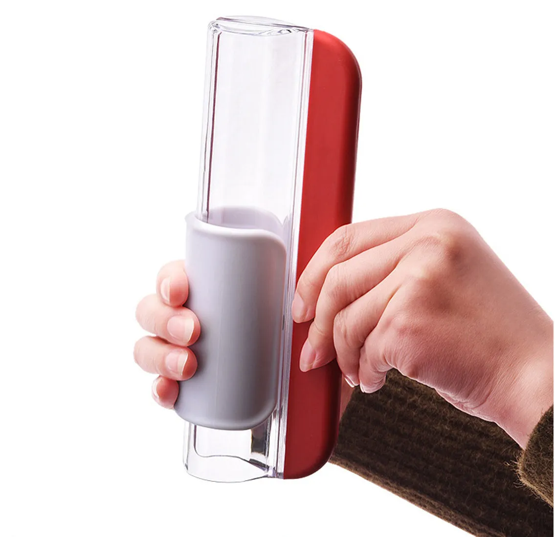 Easy Grape and Tomato Slicer. Zip, Lock and Slice