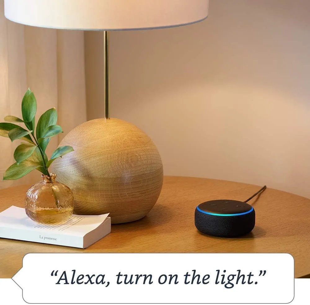 Echo Dot (3rd Gen) - Smart speaker with Alexa - Charcoal