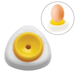 Egg Piercer Pricker with Lock Semi-Automatic Kitchen Gadget Egg Tool Cracker Egg Holder Cooking Tools