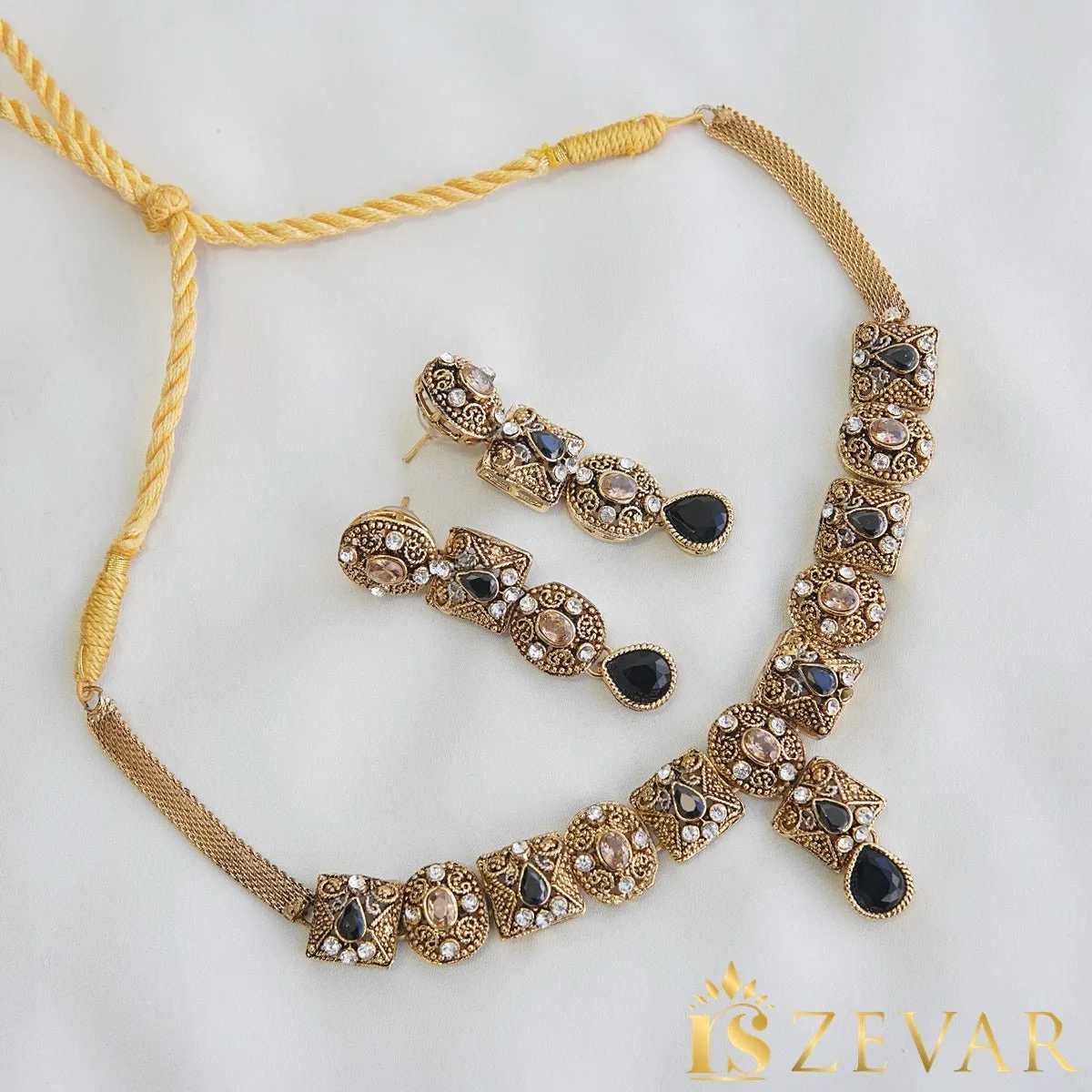 Egyptian Antique Gold Choker Set