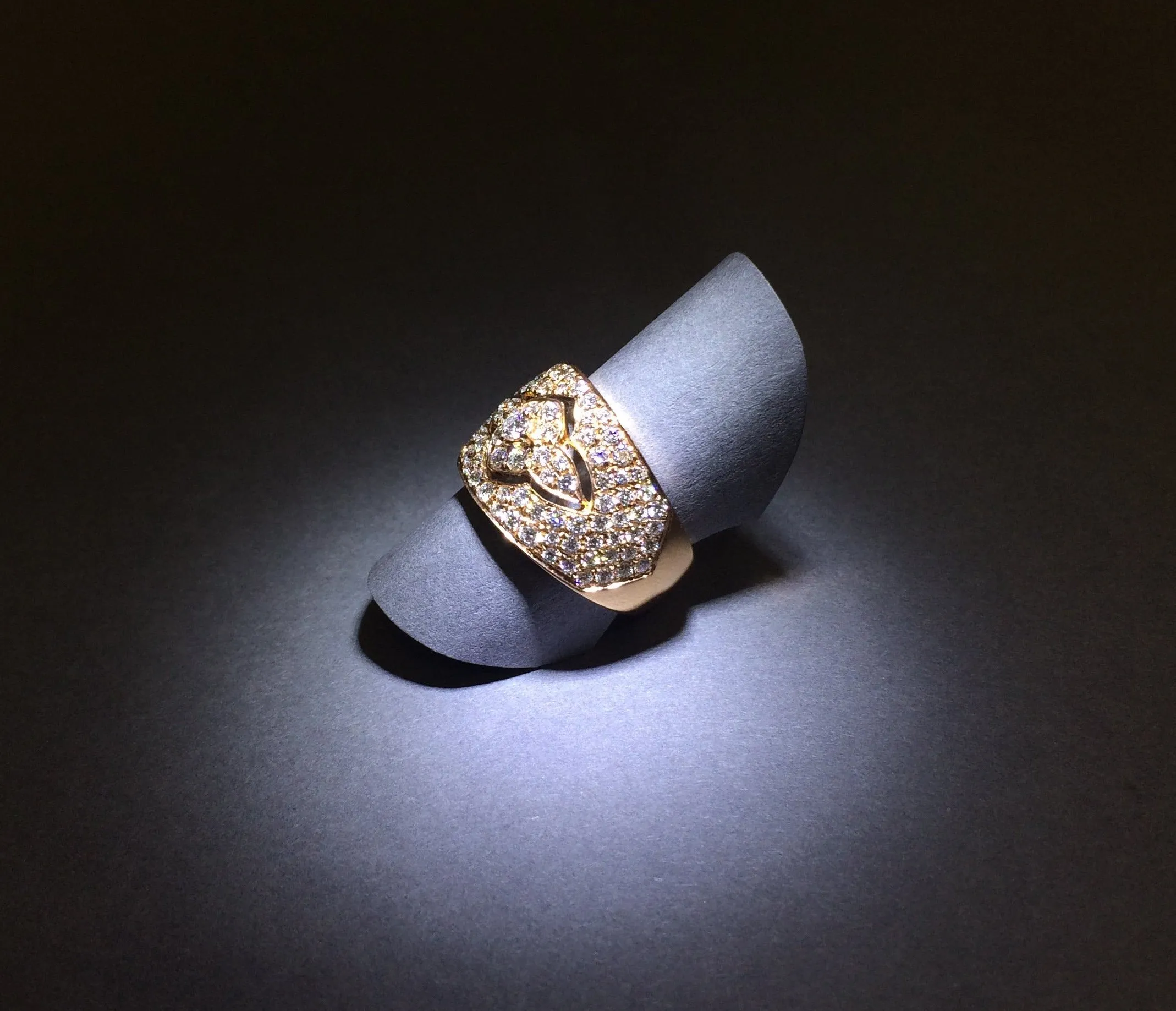 Elegant Diamond Band Ring