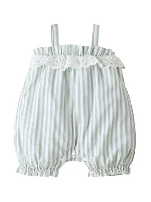 Elegant Stripped Romper