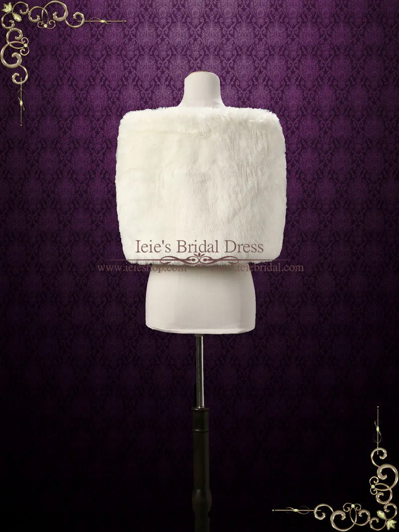 Elegant Winter Wedding Fur Wrap SG1001