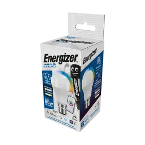 Energizer Smart S18459 9.2W 806lm B22 BC GLS Colour Changing Boxed