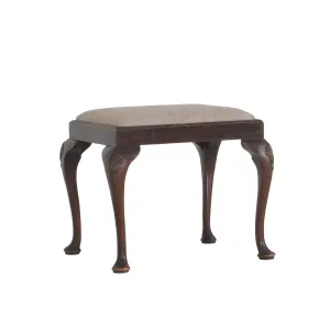 English Antique Pad Foot Stool c1790