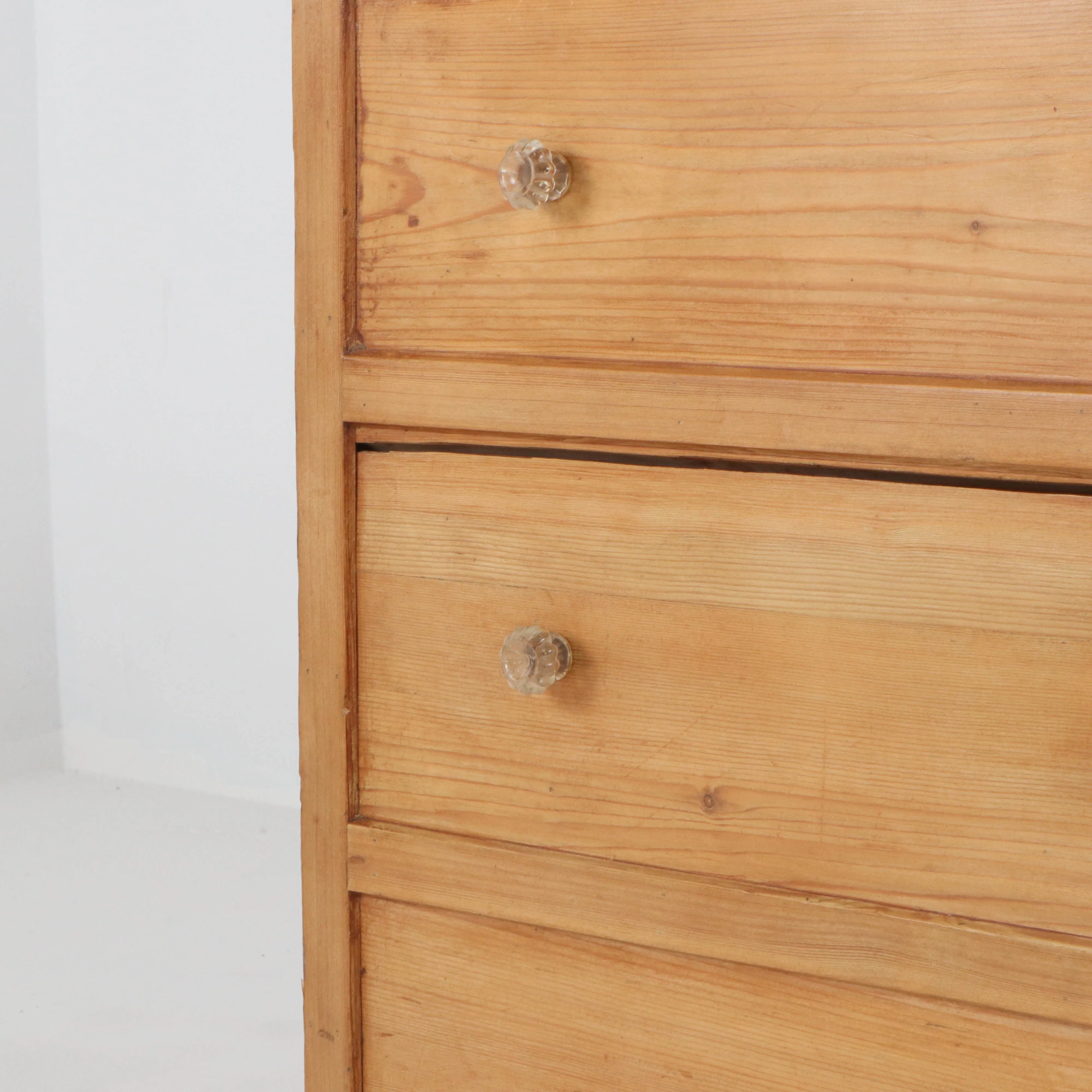 English Antique Pine Flip-Top Chest c1900