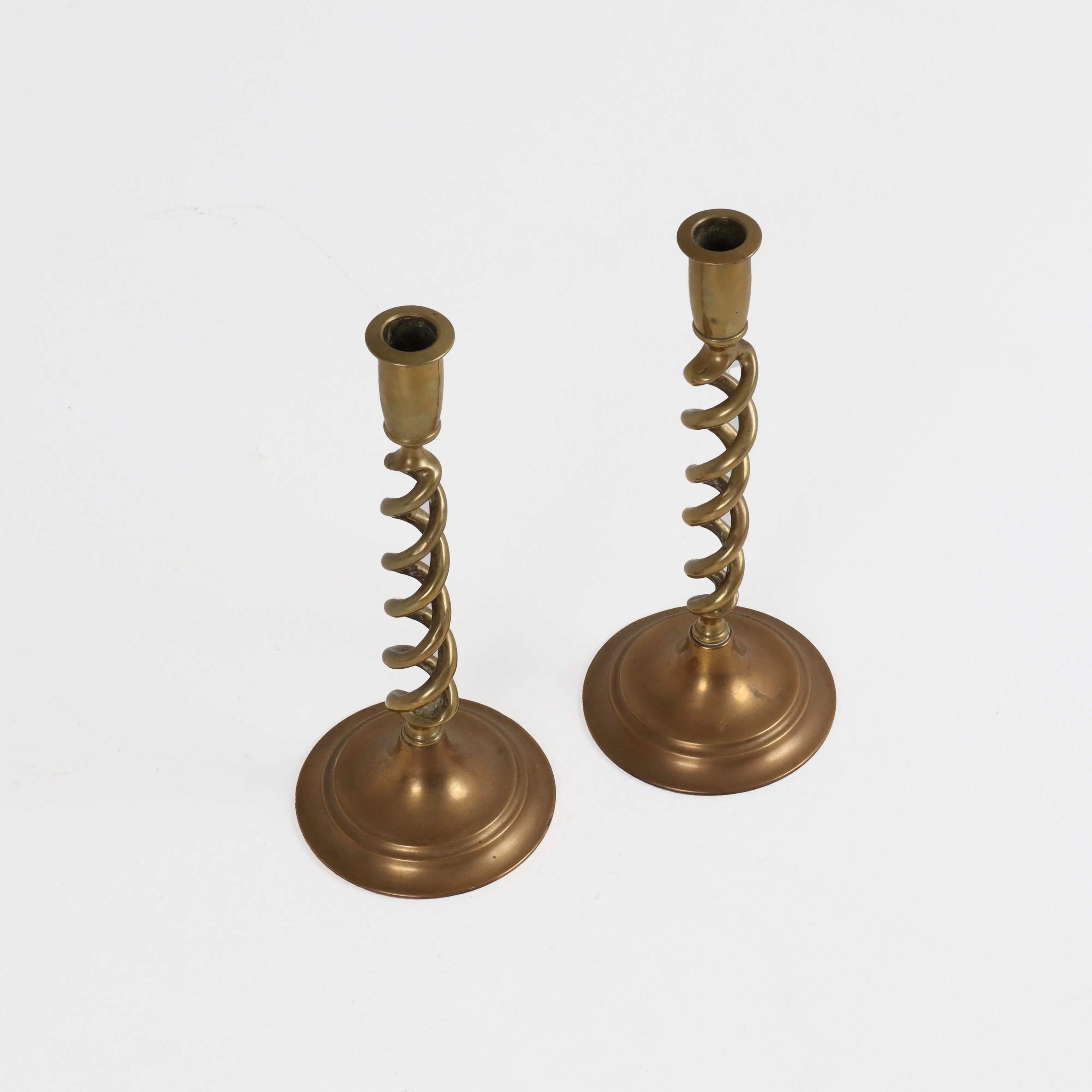 English Vintage Candle Sticks c1920