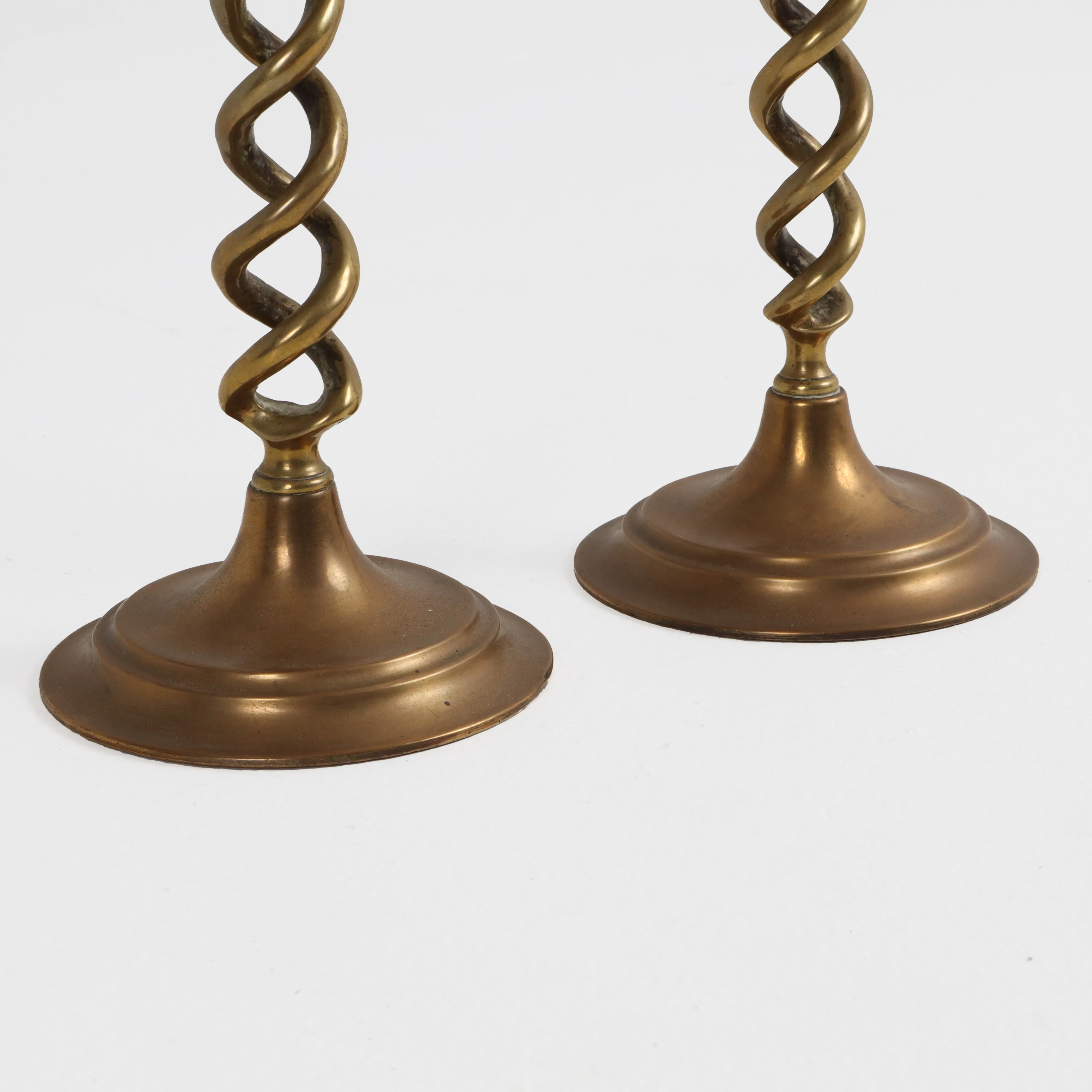 English Vintage Candle Sticks c1920