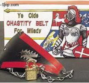 Erotisch Fun Artikel - Ye Olde Chastity Belt for Milady - Middeleeuwse Kuisheidsgordel