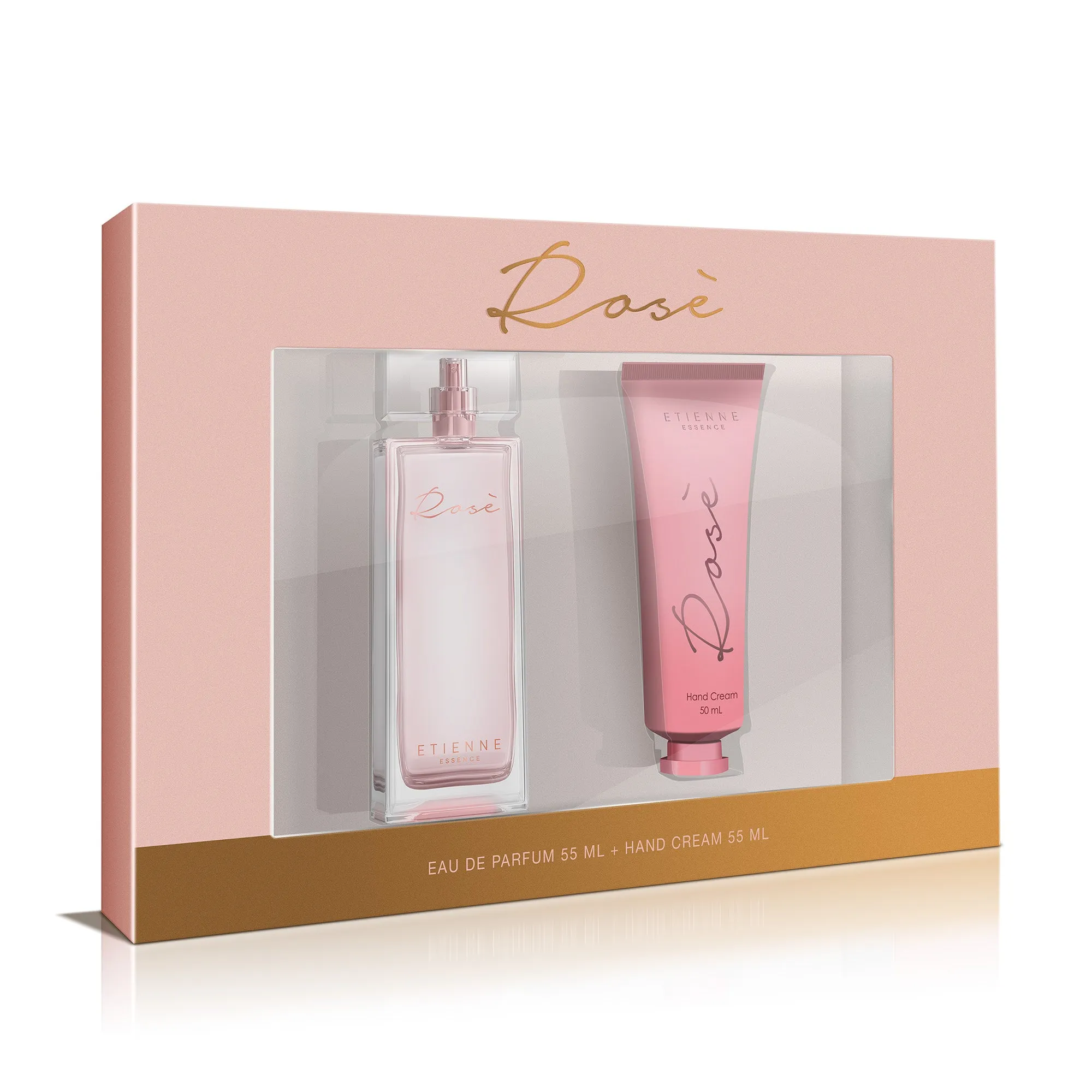 Etienne Essence Rosé 55ml EDP   Hand Cream 50ml EDP