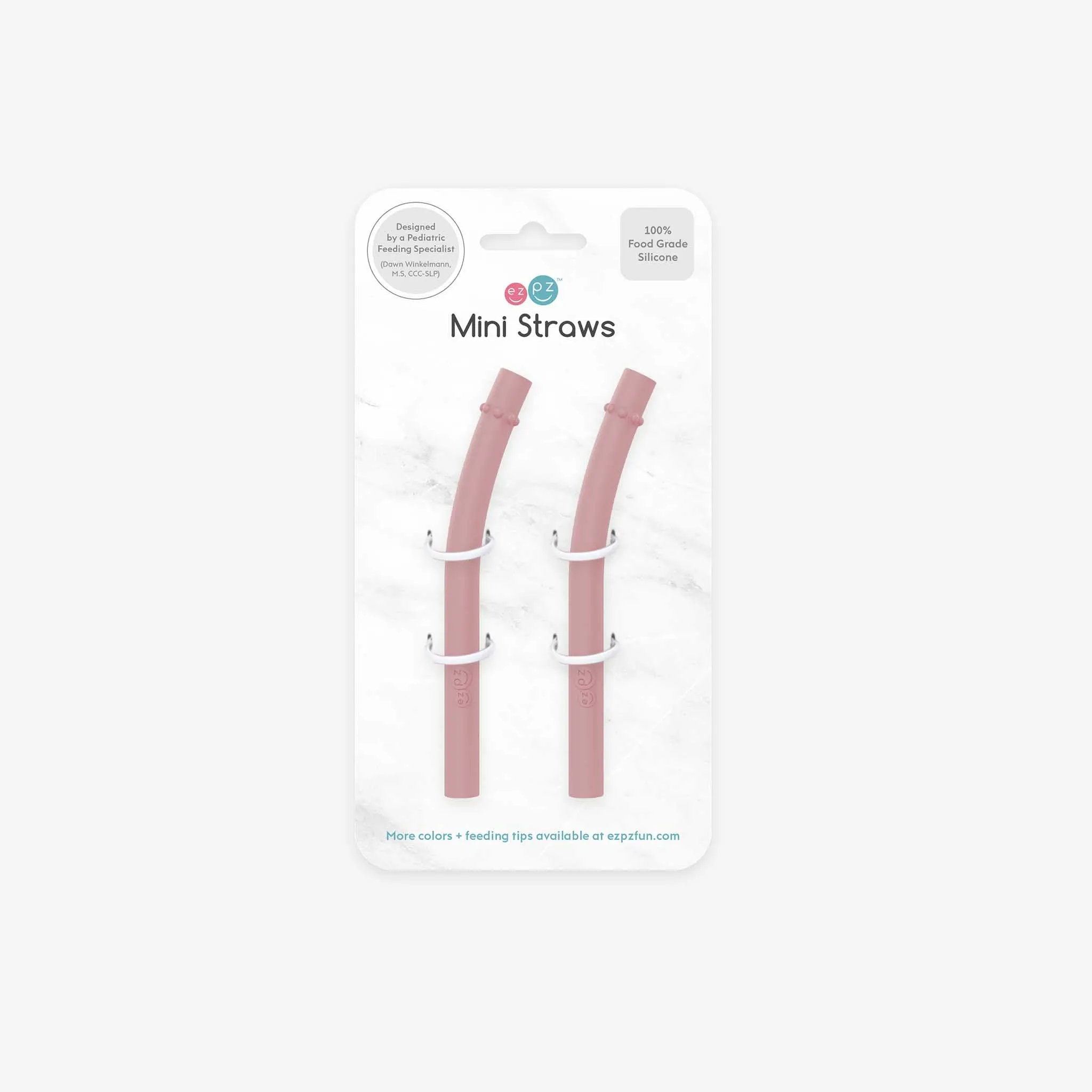 ezpz Mini Cup   Straw Training System Straw Replacement 2-Pack