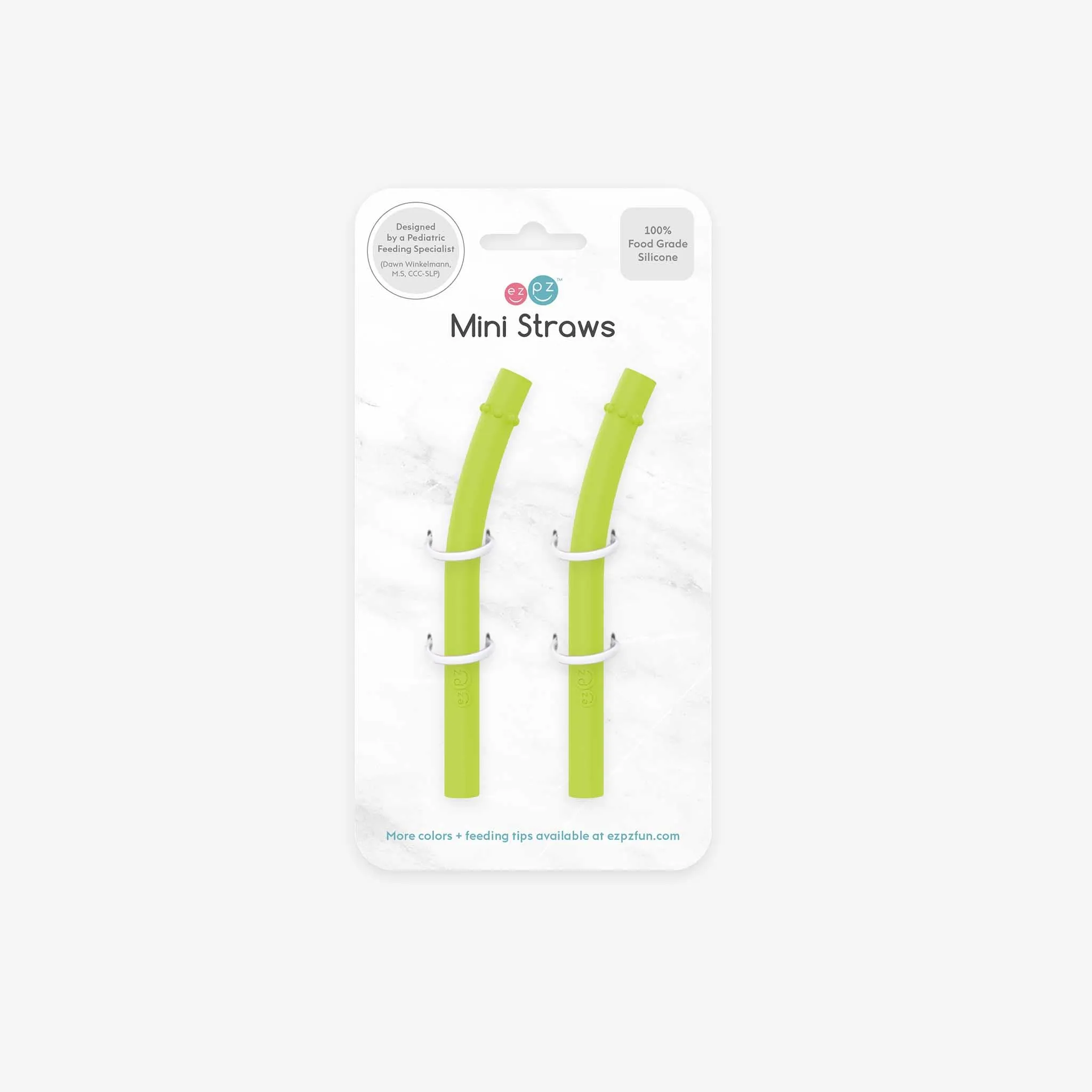 ezpz Mini Cup   Straw Training System Straw Replacement 2-Pack