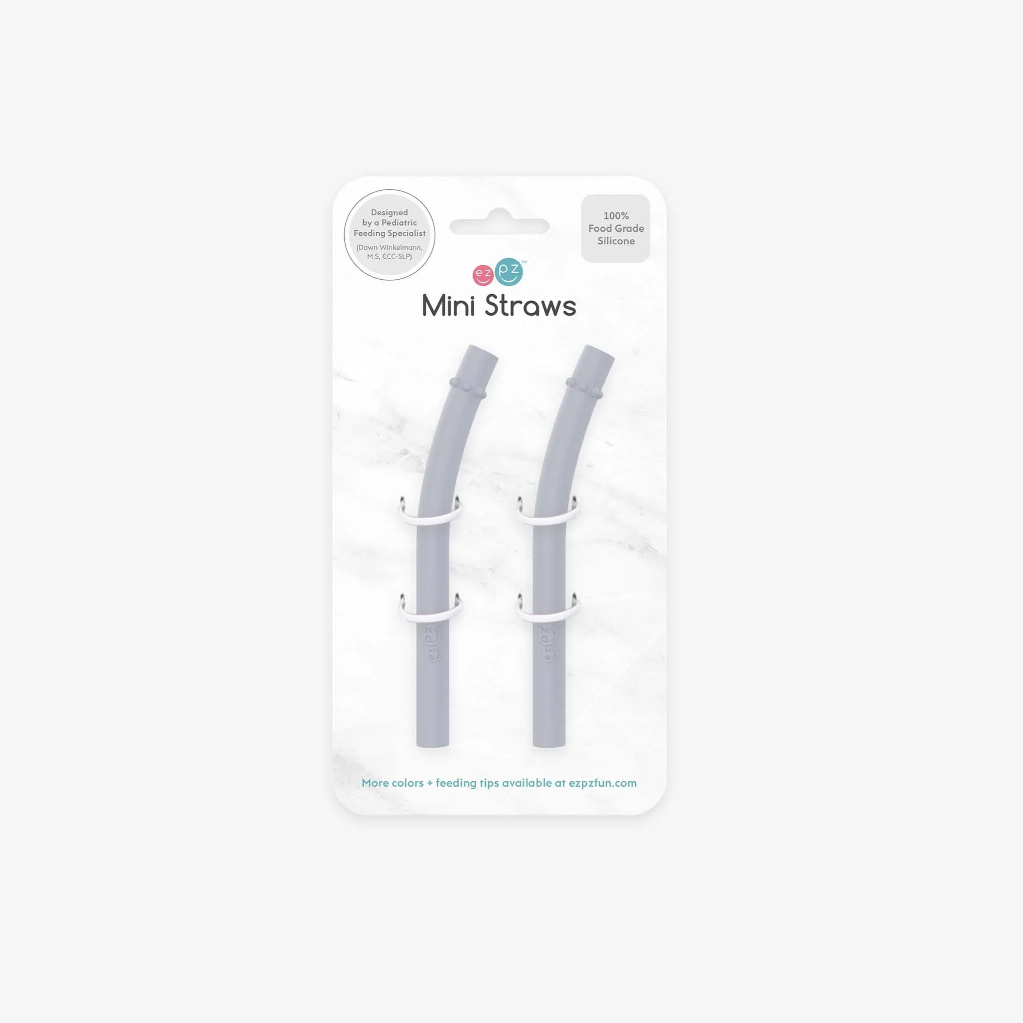 ezpz Mini Cup   Straw Training System Straw Replacement 2-Pack