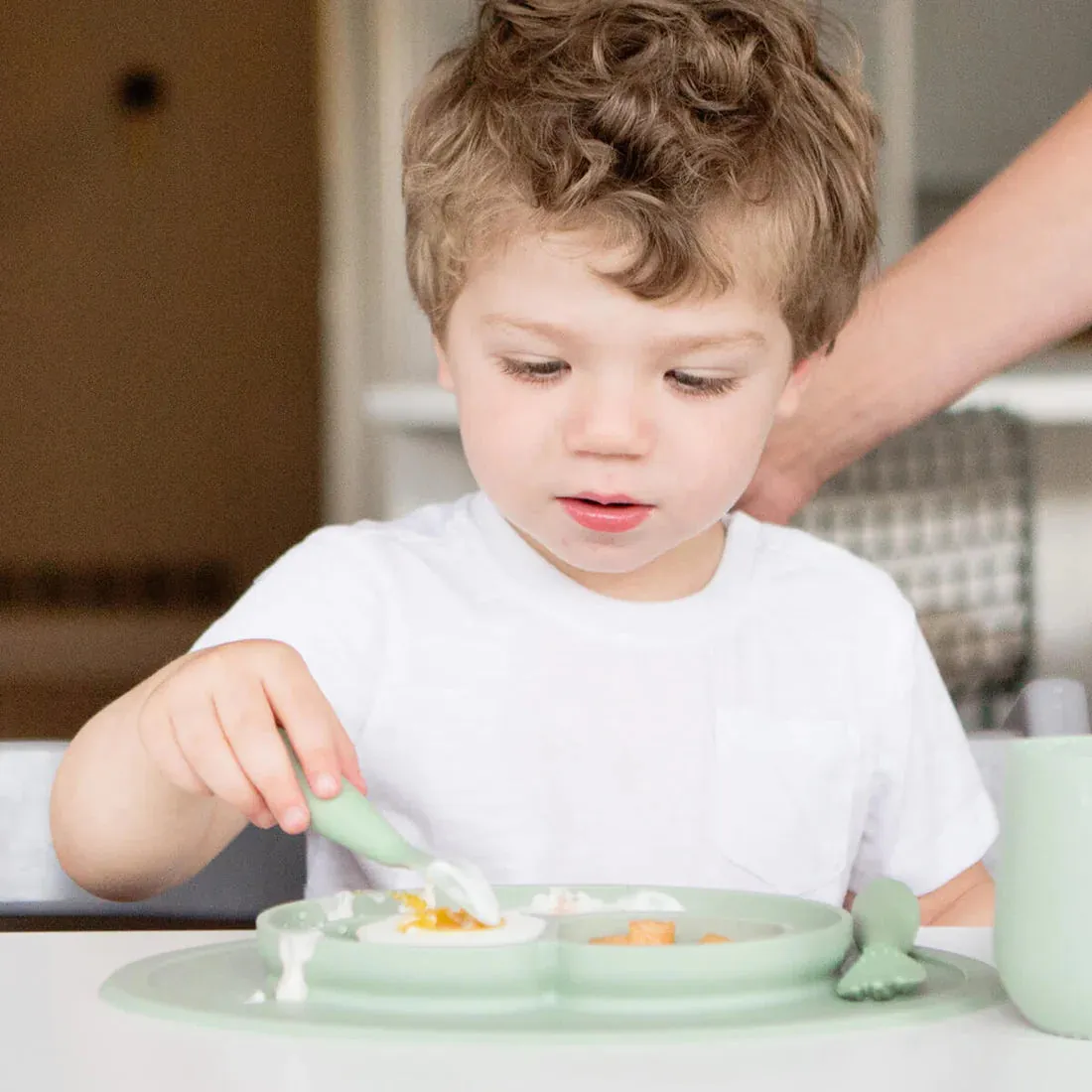 EzPz - Mini Feeding Set - Sage