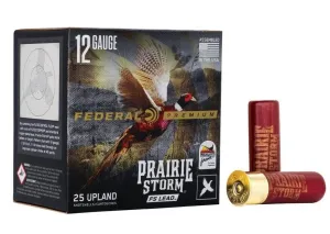 Federal 12GA Prairie Storm, 3" 1-5/8 OZ,#4