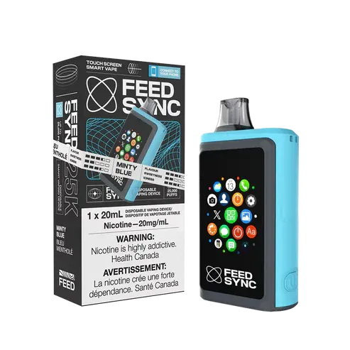 Feed Sync Disposable Vape - 25K - Minty Blue