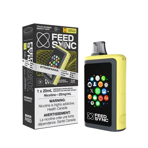 Feed Sync Disposable Vape - 25K - Strawnana