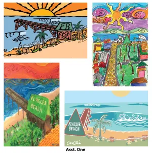 Flagler Beach Greeting Cards