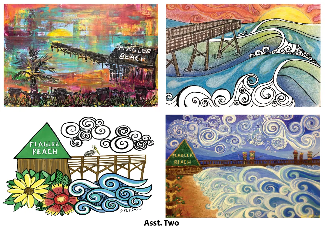 Flagler Beach Greeting Cards