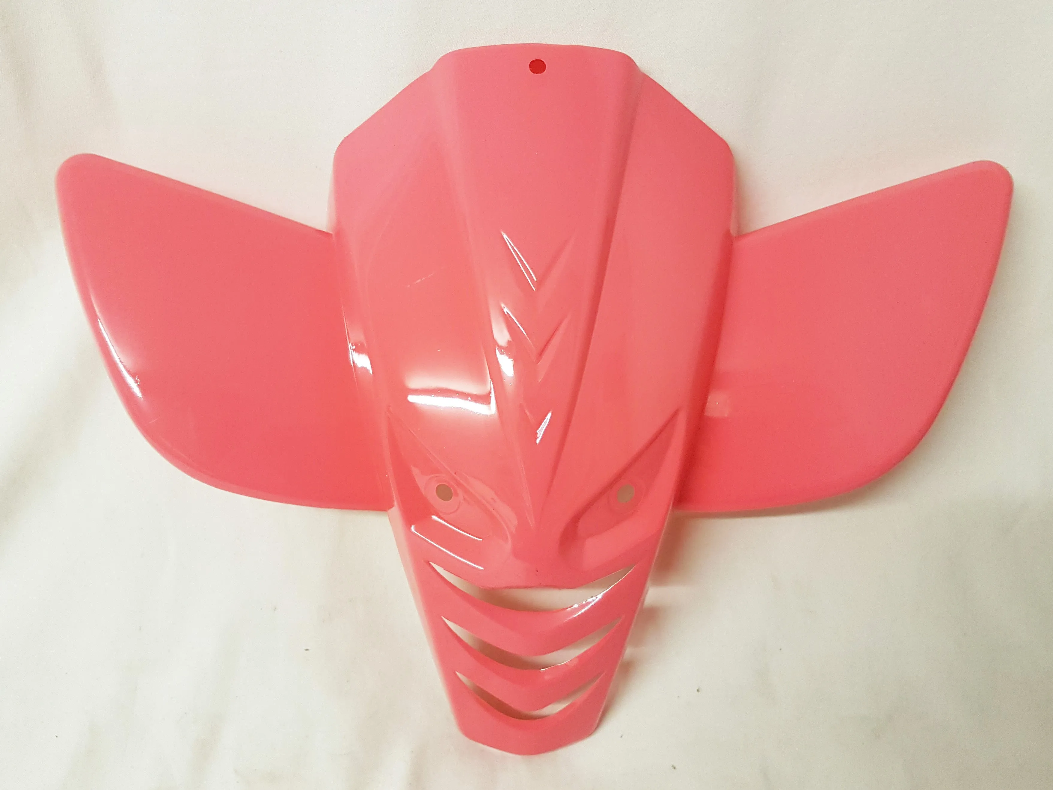 FMQ07 FAIRING PLASTICS PINK / WHITE WITH SEAT FOR 49CC MINI QUAD / ATV