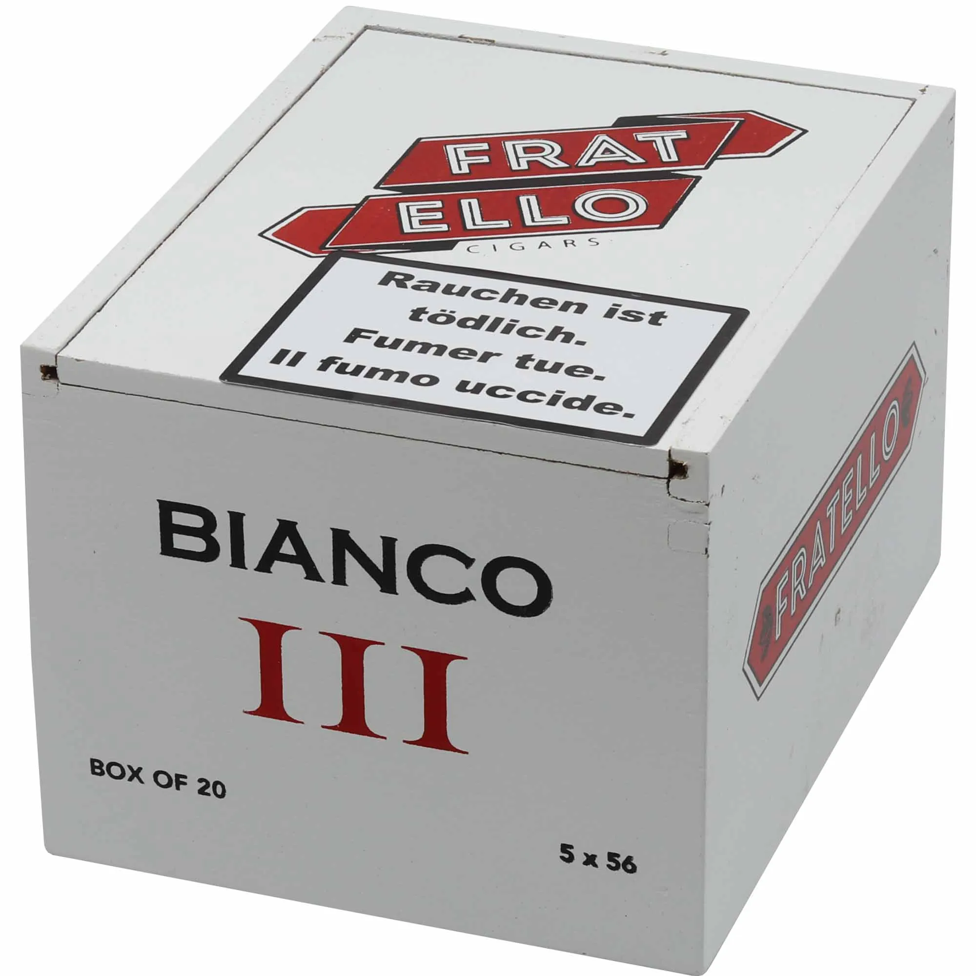 Fratello Bianco III Zigarre im Grande Robusto Format