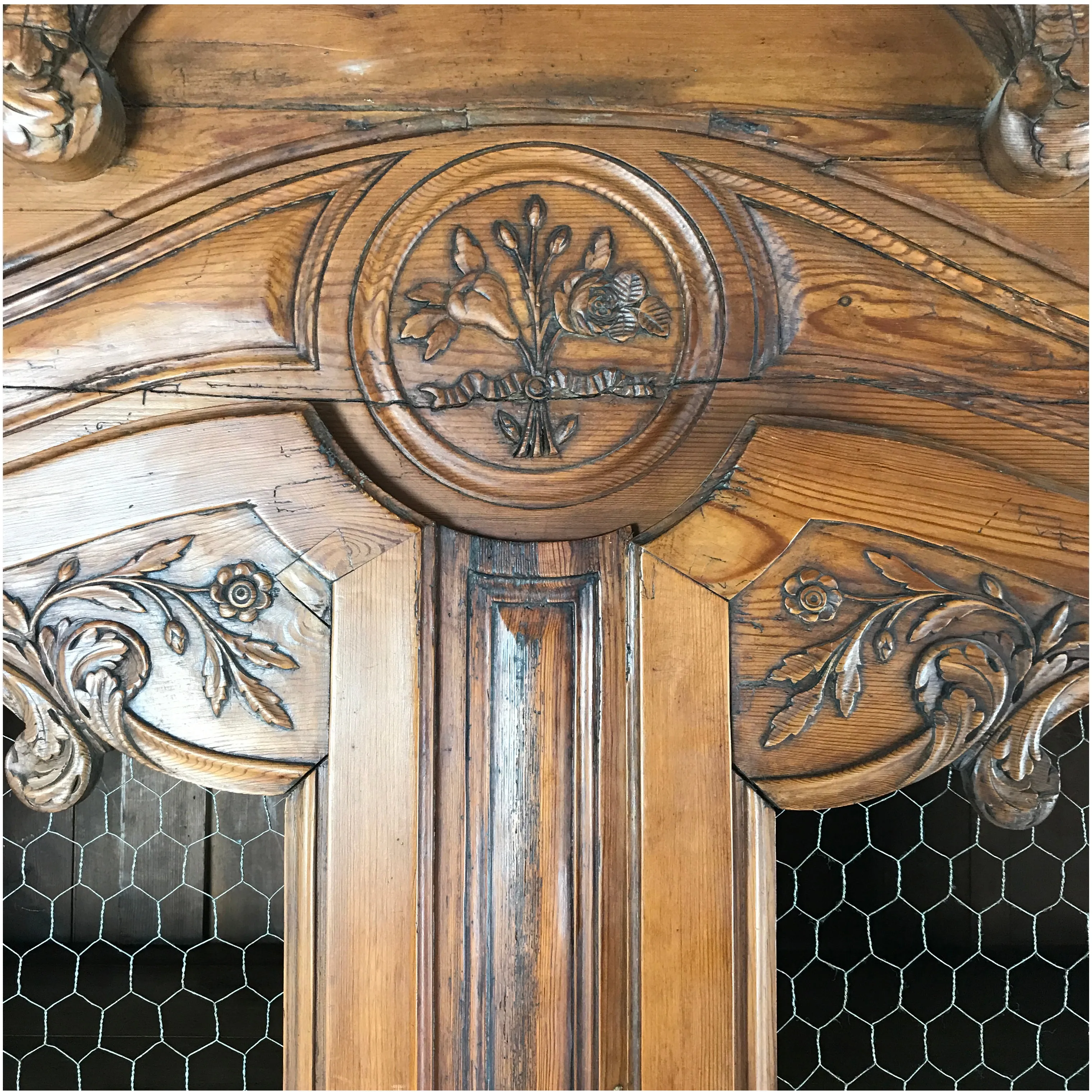 French Antique Buffet DuCorps c1860