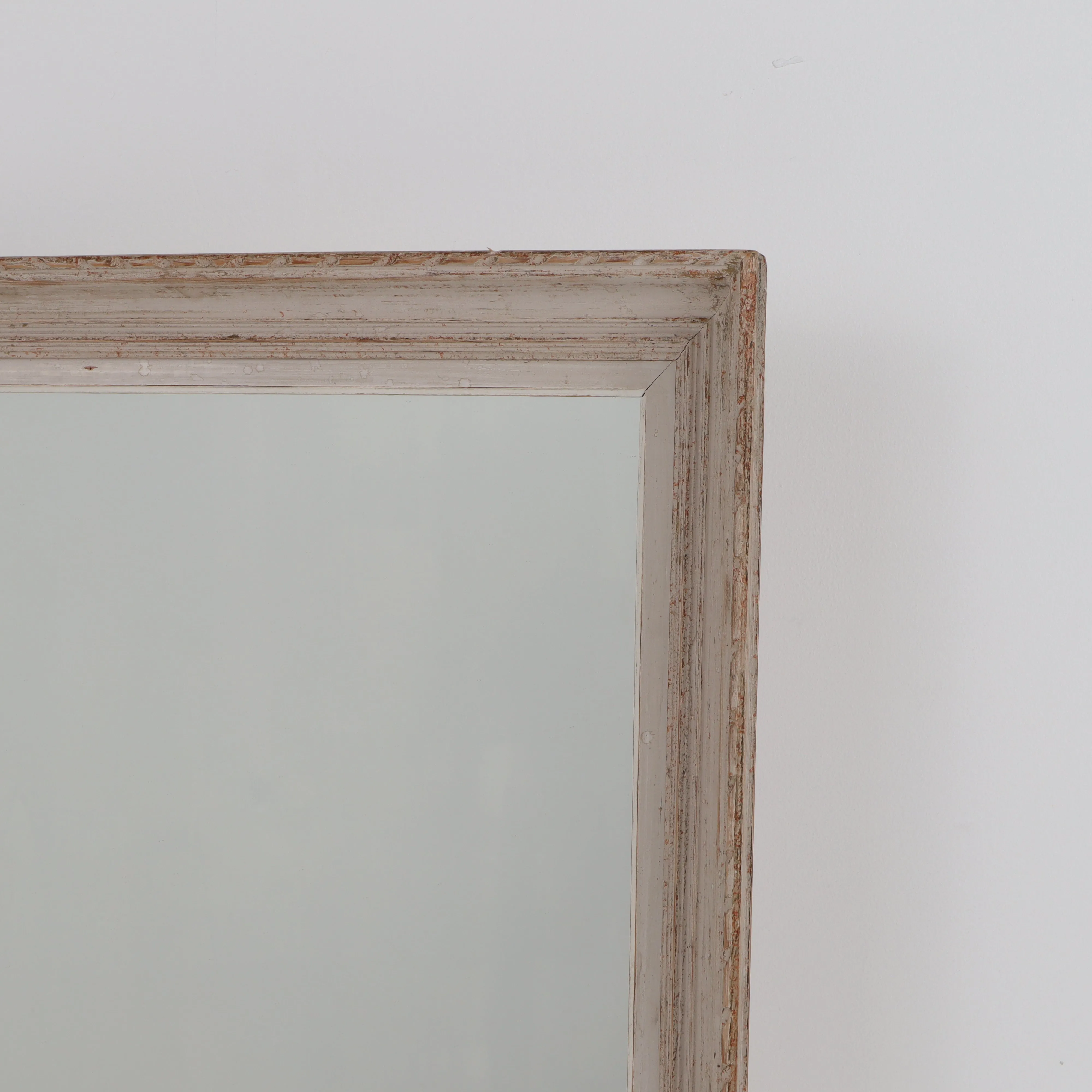French Antique Frame w/ New Mirror