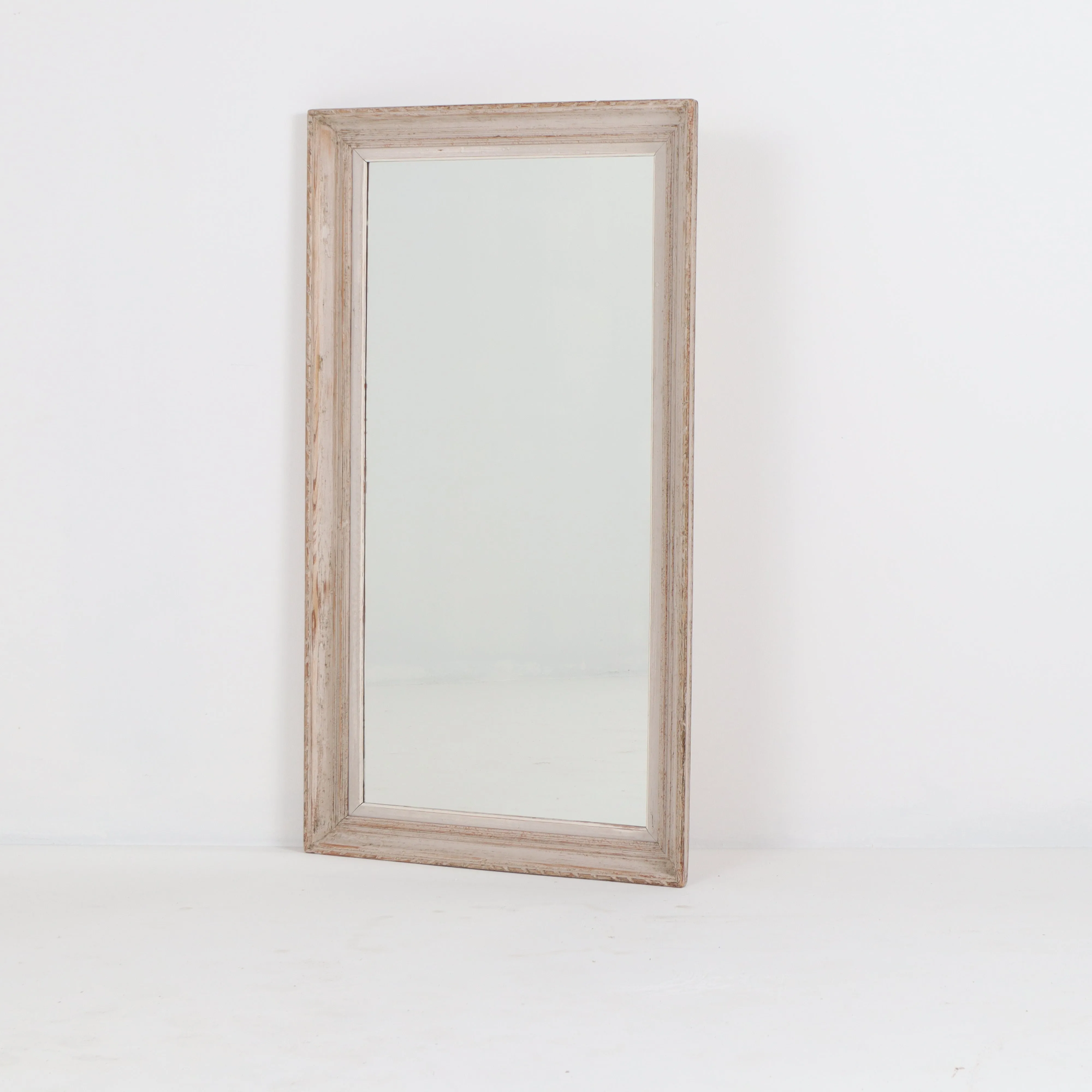 French Antique Frame w/ New Mirror