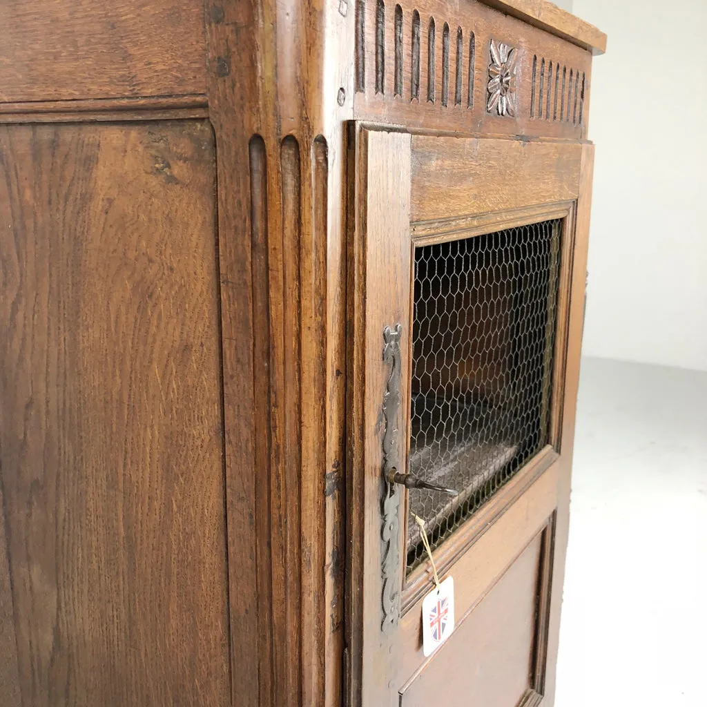 French Antique Small Single Door Cupboard c1880