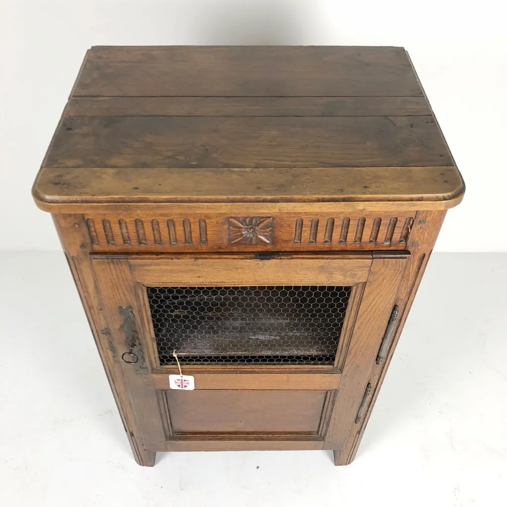 French Antique Small Single Door Cupboard c1880