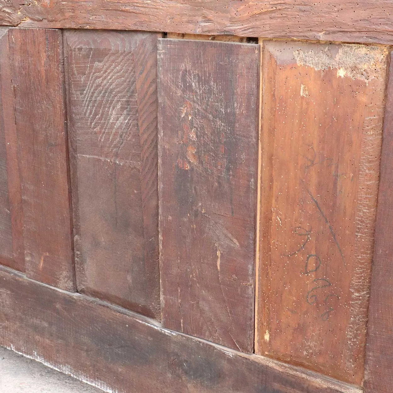 French Louis XIV Oak Enfilade Sideboard