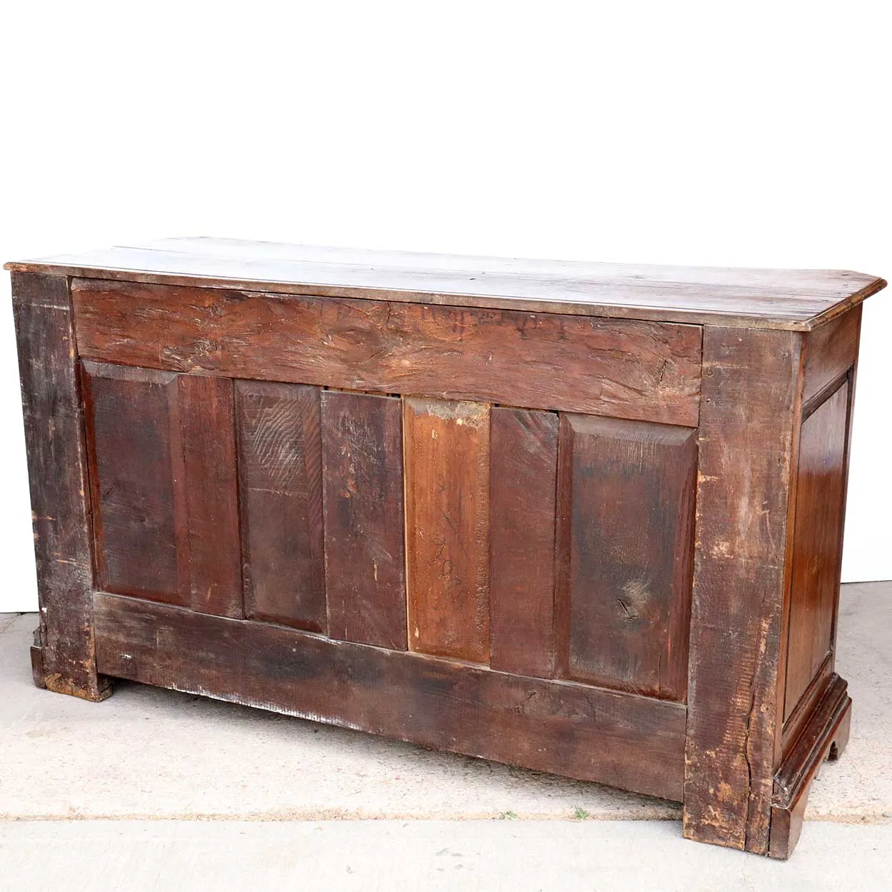 French Louis XIV Oak Enfilade Sideboard