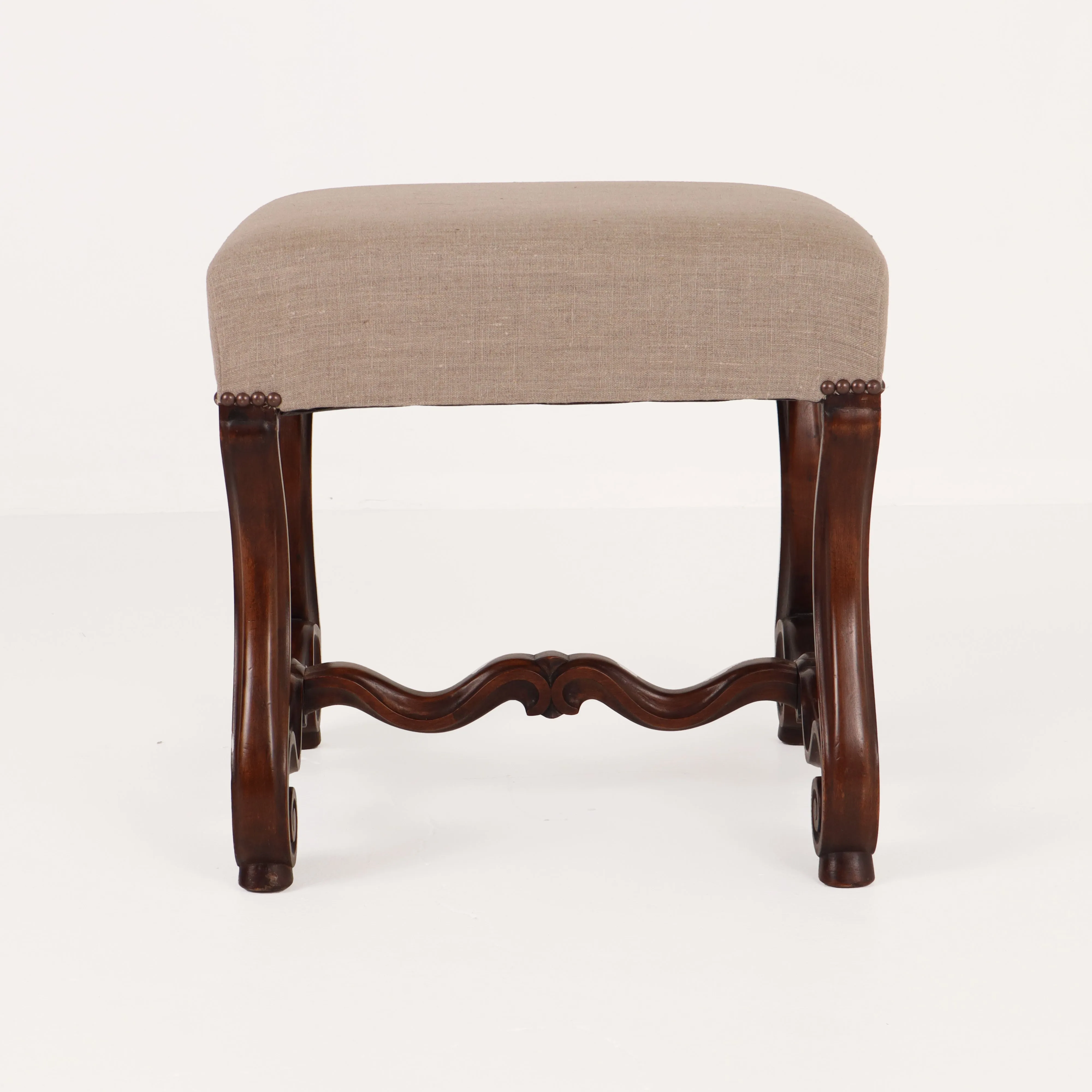 French Walnut Os de Mouton Benches c1890