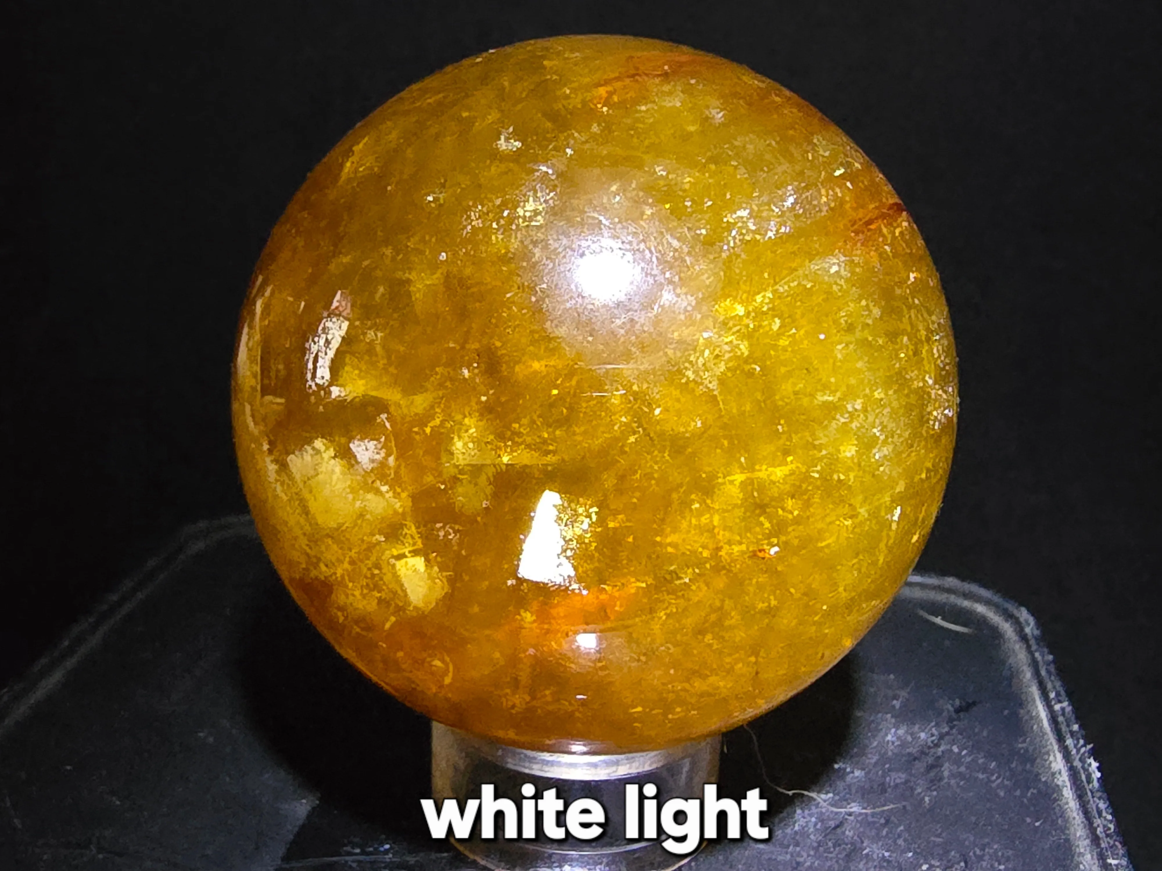 FS-5 Three Color Yellow Fluorite