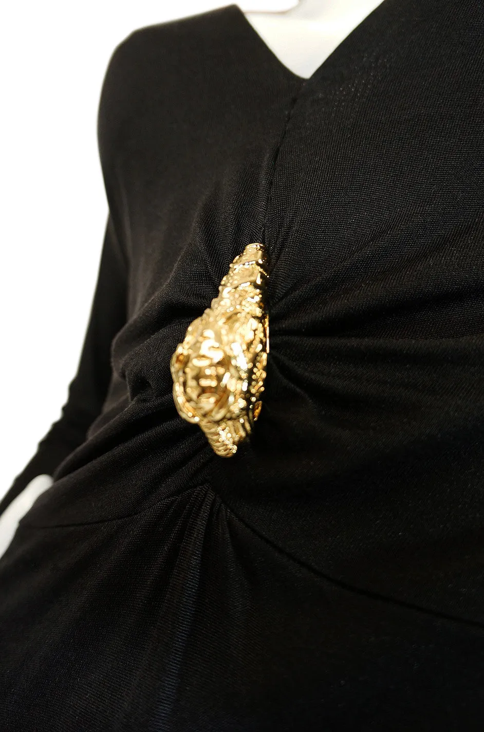 F/W 2000 Tom Ford for Gucci Plunge Jersey Dress