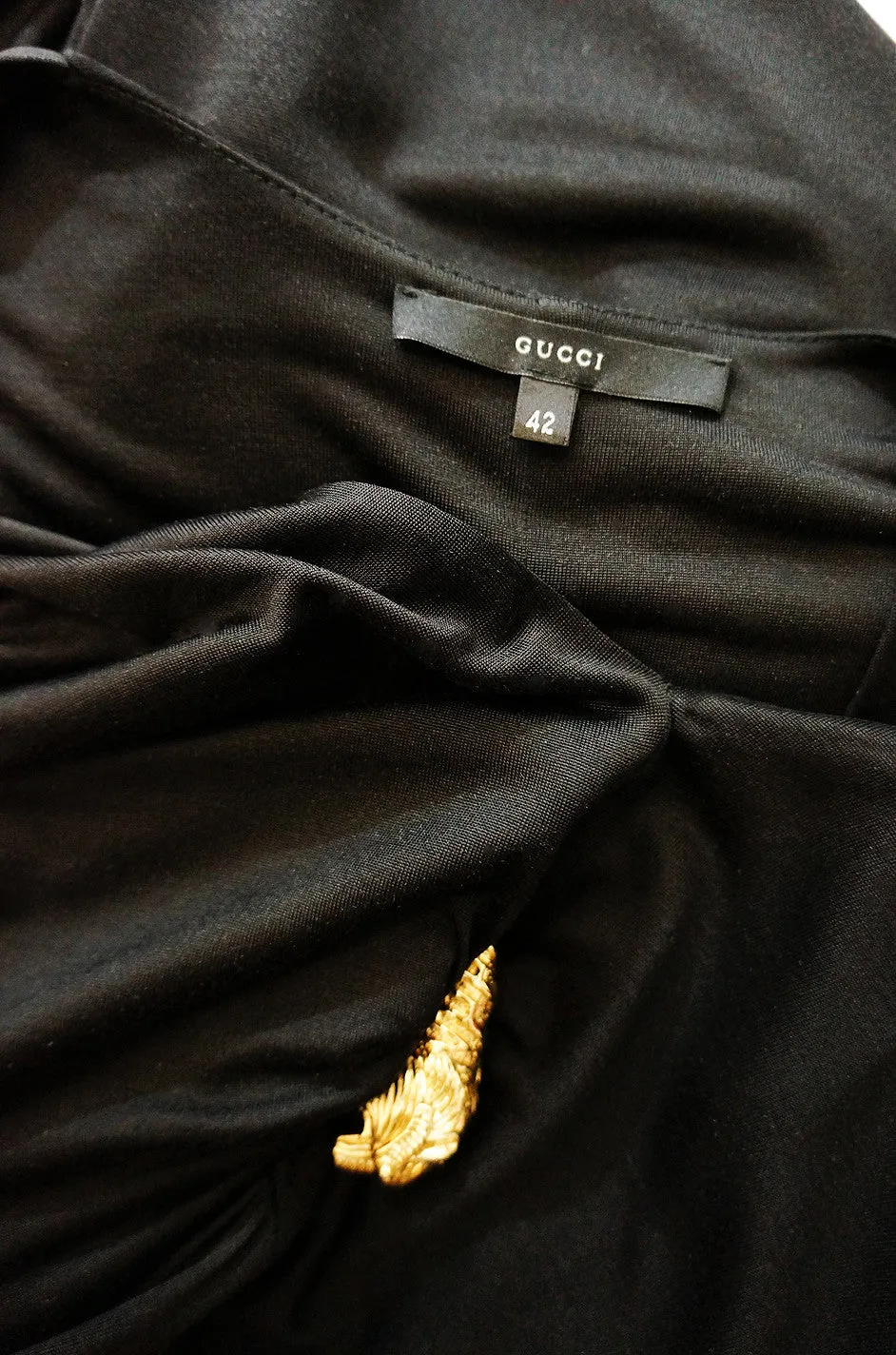 F/W 2000 Tom Ford for Gucci Plunge Jersey Dress