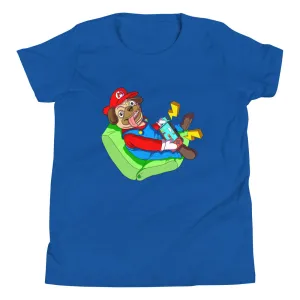 Gamer Cat & Dog - Gamer Dog Premium Youth T-Shirt