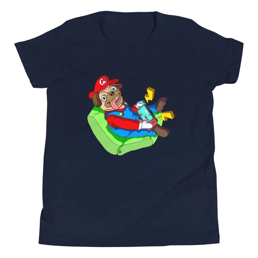 Gamer Cat & Dog - Gamer Dog Premium Youth T-Shirt