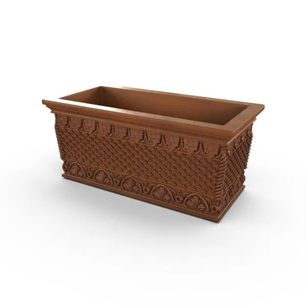 Gardenstone Floral Weave Trough