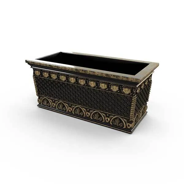Gardenstone Floral Weave Trough