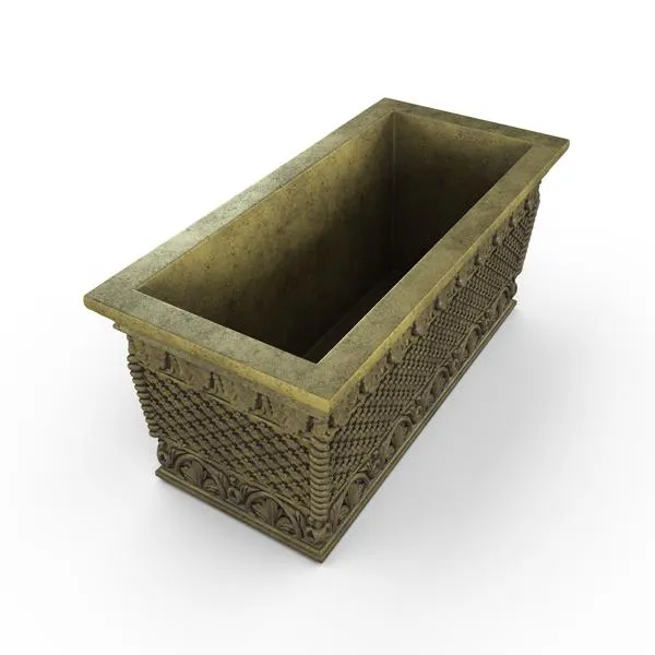 Gardenstone Floral Weave Trough