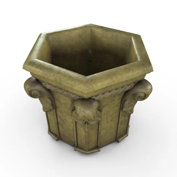 Gardenstone Tuscan Hexagonal