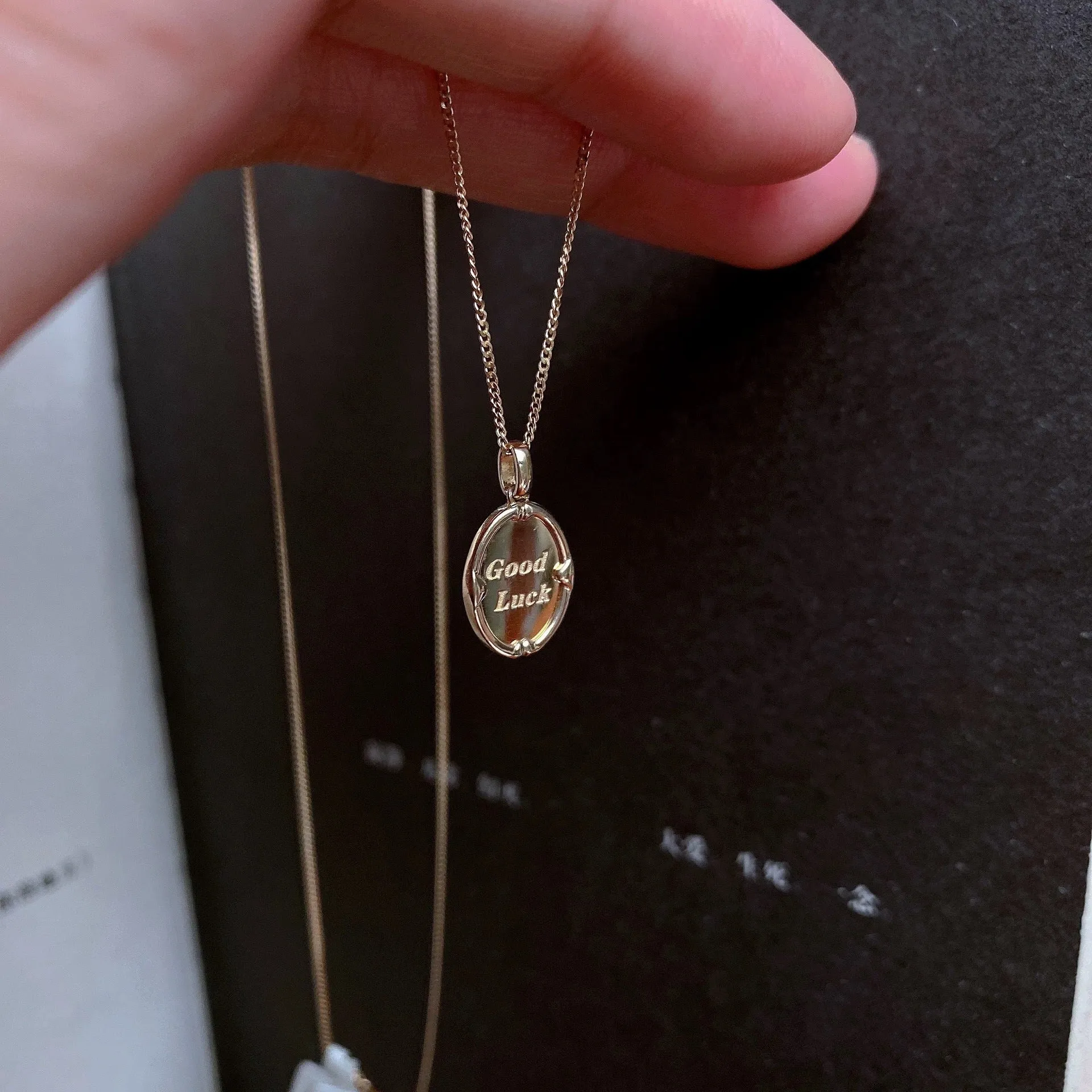 Good Luck Necklace (Solid Silver)