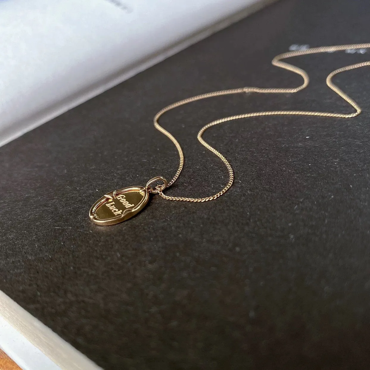 Good Luck Necklace (Solid Silver)