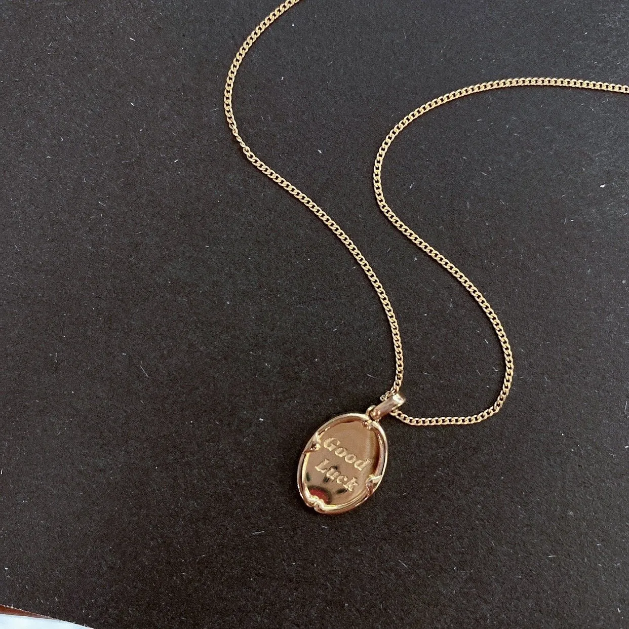 Good Luck Necklace (Solid Silver)