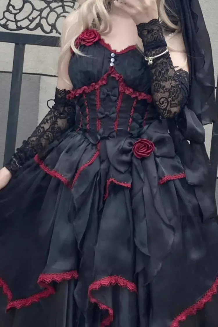 Gorgeous Hanayome Bowknot Sweet Elegant Lolita Jsk Dress 6 Colors
